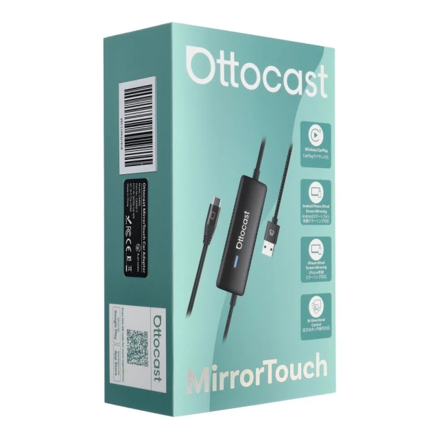 Автомобільний адаптер Ottocast Mirrortouch CA450-T Black (5903396421938)