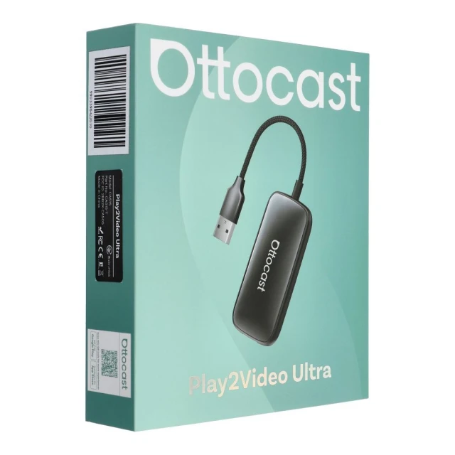 Бездротовий автомобільний адаптер Ottocast Play2Video CA515-T Black (5903396422010)