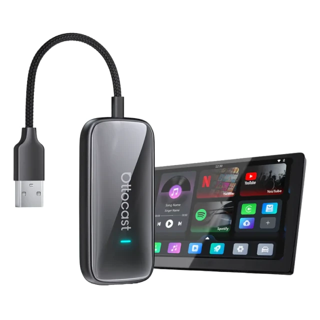 Бездротовий автомобільний адаптер Ottocast Play2Video CA515-T Black (5903396422010)