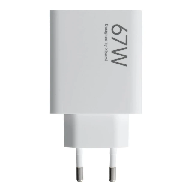 Зарядний пристрій Xiaomi USB A QC3.0 3A 67W White (5903396422492)