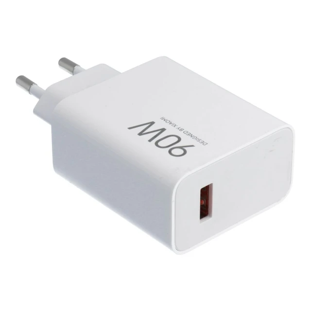 Зарядний пристрій Xiaomi USB A QC3.0 3A 90W White (5903396427848)
