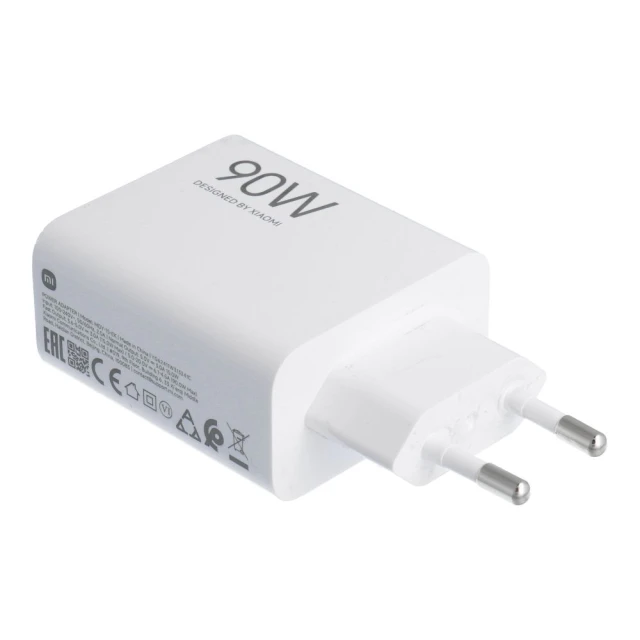 Зарядний пристрій Xiaomi USB A QC3.0 3A 90W White (5903396427848)