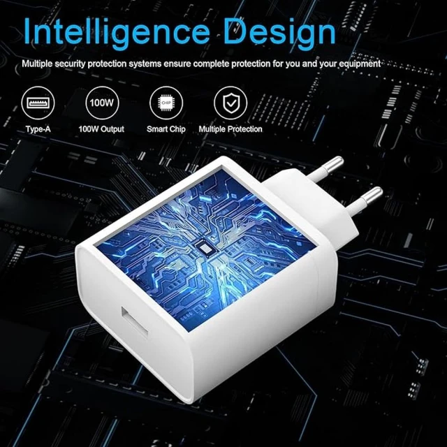 Зарядний пристрій OnePlus Power Charger 100W White (5903396427916)