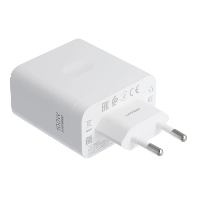 Зарядний пристрій OnePlus Power Charger 100W White (5903396427916)