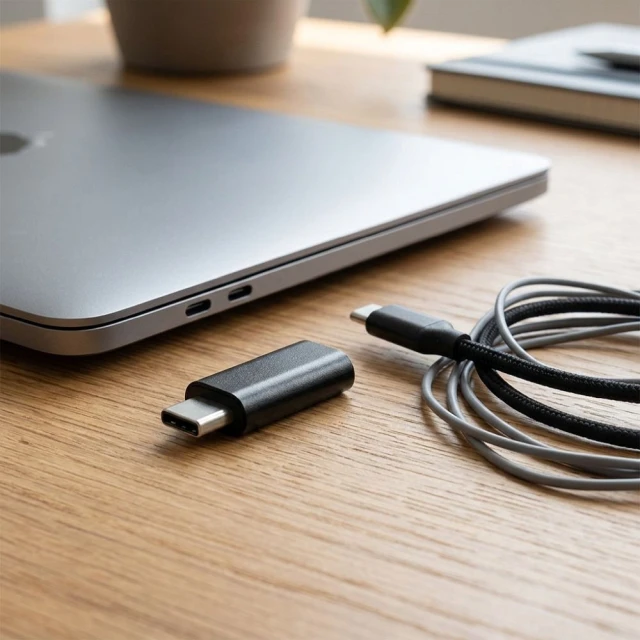 Перехідник Blue Star Micro USB на USB-C Black (5903396431968)