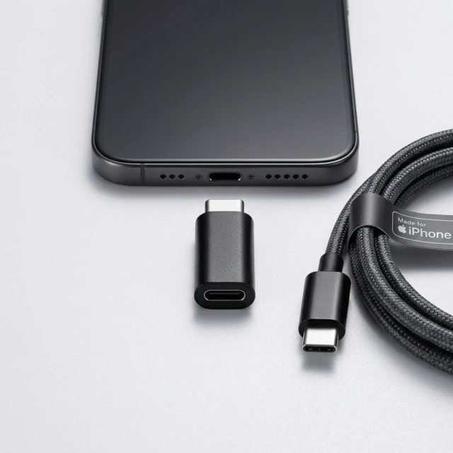 Перехідник Blue Star Micro USB на USB-C Black (5903396431968)
