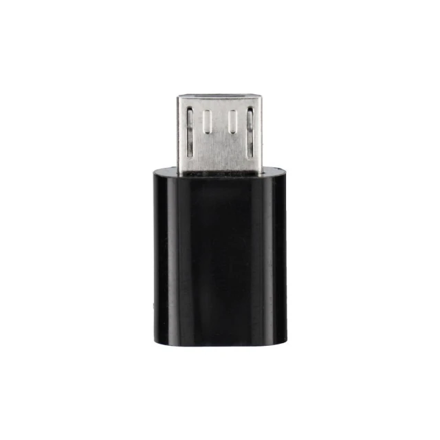 Переходник Blue Star USB-C to Micro USB Black (5903396431975)