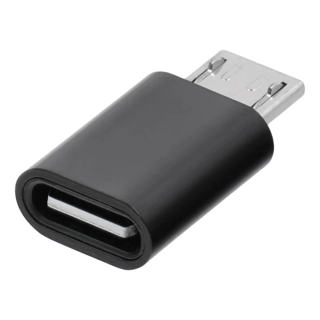 Переходник Blue Star USB-C to Micro USB Black (5903396431975)
