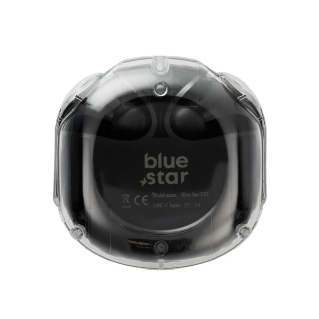 Навушники Blue Star AirCrystal TX1 TWS Black (5903396433610)