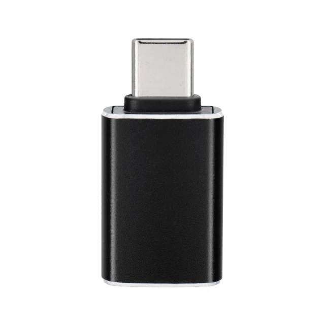 Перехідник Blue Star USB A 3.0 на USB C Black (5903396433771)