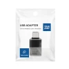 Перехідник Blue Star USB A 3.0 на USB C Black (5903396433771)
