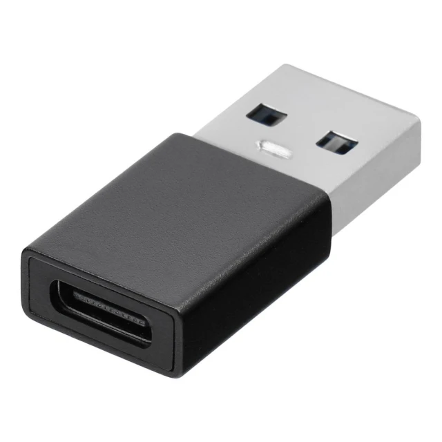 Адаптер Blue Star USB C до USB A 3.0 Black (5903396433788)
