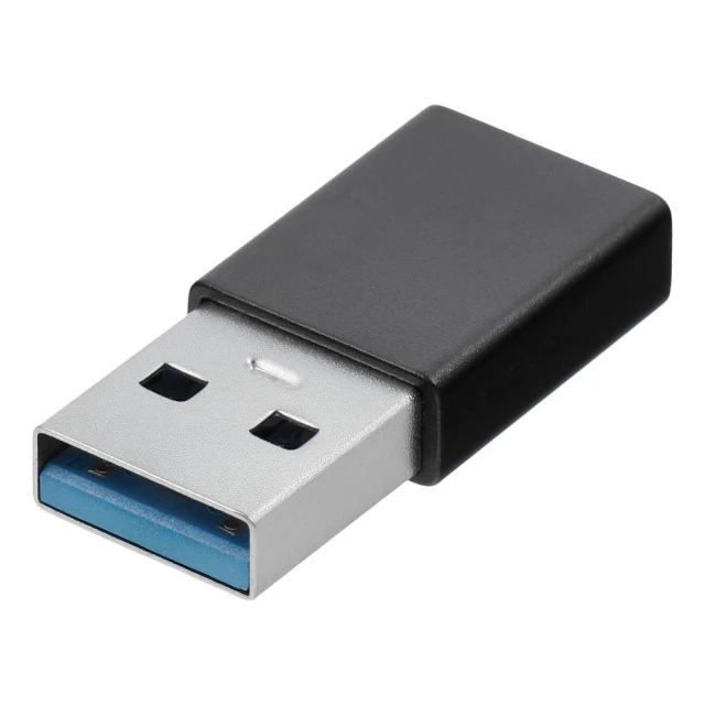 Адаптер Blue Star USB C до USB A 3.0 Black (5903396433788)