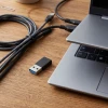 Адаптер Blue Star USB C до USB A 3.0 Black (5903396433788)