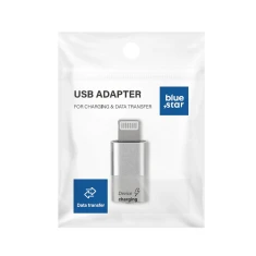 Адаптер Blue Star USB-C на Lightning White (5903396433801)