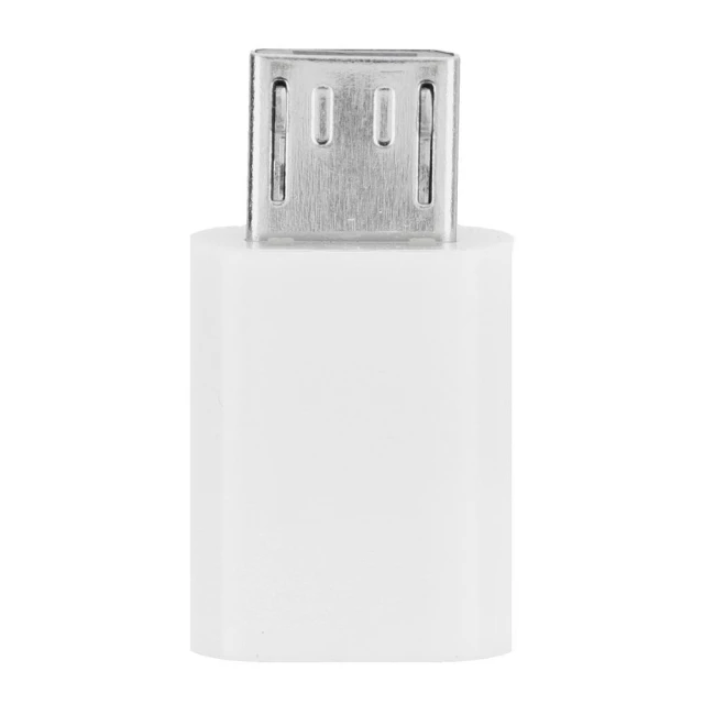 Адаптер Blue Star USB C to Micro USB White (5903396433818)