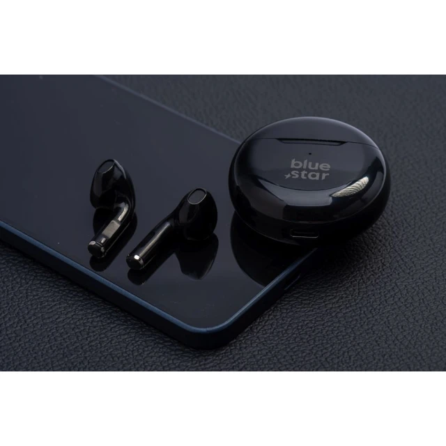 Навушники Blue Star Circle Beat TX3 TWS Black (5903396433993)