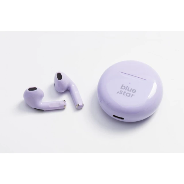 Навушники Blue Star Circle Beat TX3 TWS Lavender (5903396434037)