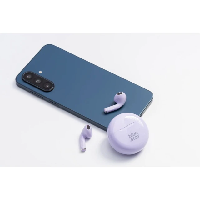 Навушники Blue Star Circle Beat TX3 TWS Lavender (5903396434037)