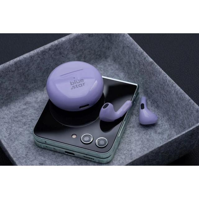 Навушники Blue Star Circle Beat TX3 TWS Lavender (5903396434037)