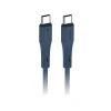 Кабель USB C до USB C Forcell F-Energy QC4.0 PD 5A 100W Silicone 1 м Navy (5903396435256)