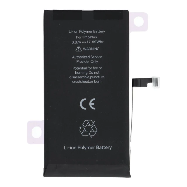 Батарея JCID 4650 mAh для iPhone 15 Plus (5903396436253)