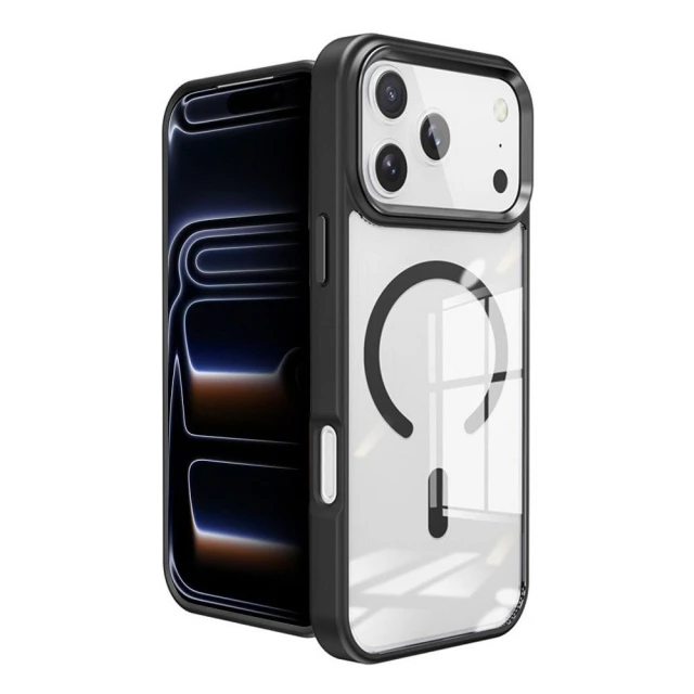 Чохол Roar Mag Bumper для iPhone 16 Pro Black (5903396439254)
