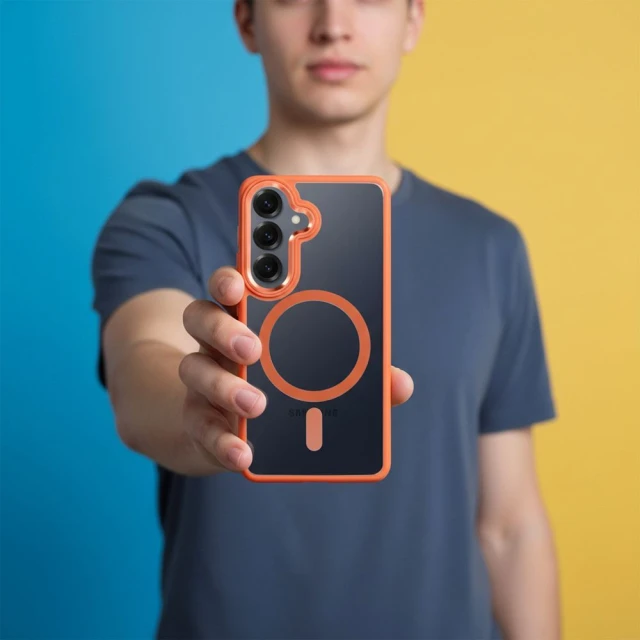Чехол Roar Mag Bumper для Samsung Galaxy S26 Ultra Orange (5903396441035)