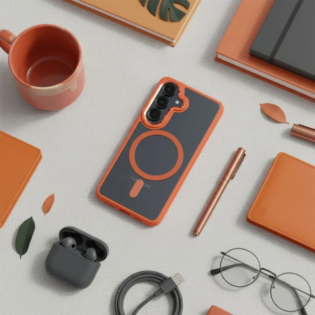 Чехол Roar Mag Bumper для Samsung Galaxy S26 Ultra Orange (5903396441035)