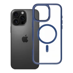 Чохол Roar Mag Bumper для iPhone 16 Pro Max Blue (5903396441059)