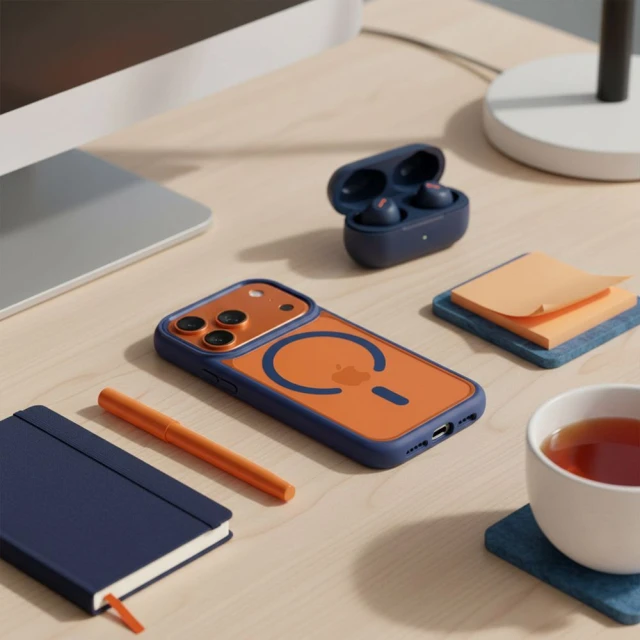 Чехол Roar Mag Bumper для iPhone 15 Pro Max Blue (5903396441936)