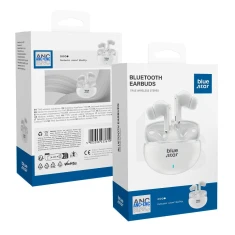 Наушники беспроводные вкладыши Blue Star Zen ANC + ENC TX5 TWS White (5903396446436)