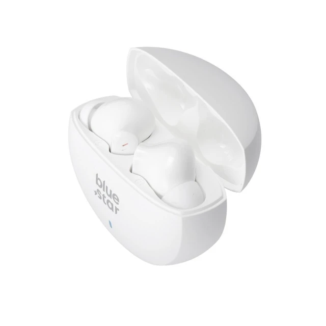 Навушники бездротові вкладиші Blue Star Zen ANC + ENC TX5 TWS White (5903396446436)