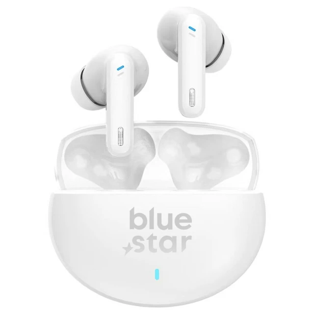 Навушники бездротові вкладиші Blue Star Zen ANC + ENC TX5 TWS White (5903396446436)