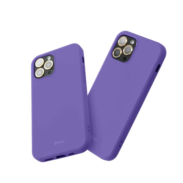 Чохол Roar All Day Colorful Jelly для Xiaomi Redmi Note 15 Purple (5903396446757)