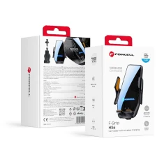 Автодержатель Forcell F-Grip HS6 15W Black (5903396449963)
