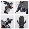 Автотримач Forcell F-Grip HS6 15W Black (5903396449963)