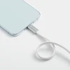 Кабель USB C to USB C Forcell F-Energy QC4.0 PD 5A 100W Cafule Flat 1.2m White (5903396451010)