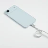 Кабель USB C to USB C Forcell F-Energy QC4.0 PD 3A 60W Cafule Flat 1.2m White (5903396451089)