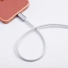 Кабель USB C to USB C Forcell F-Energy QC4.0 PD 3A 60W Cafule Flat 1.2m White (5903396451089)
