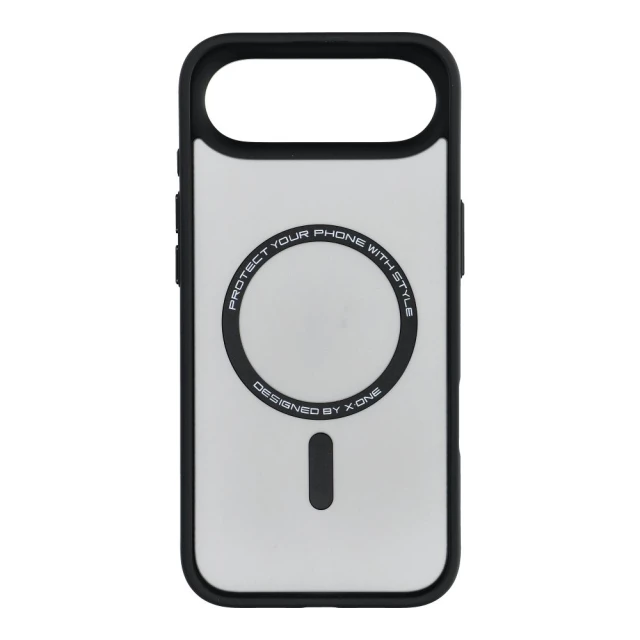 Чохол X-One Dropguard Magnetic Case Air для iPhone 17 Air Black with MagSafe (5903396454523)