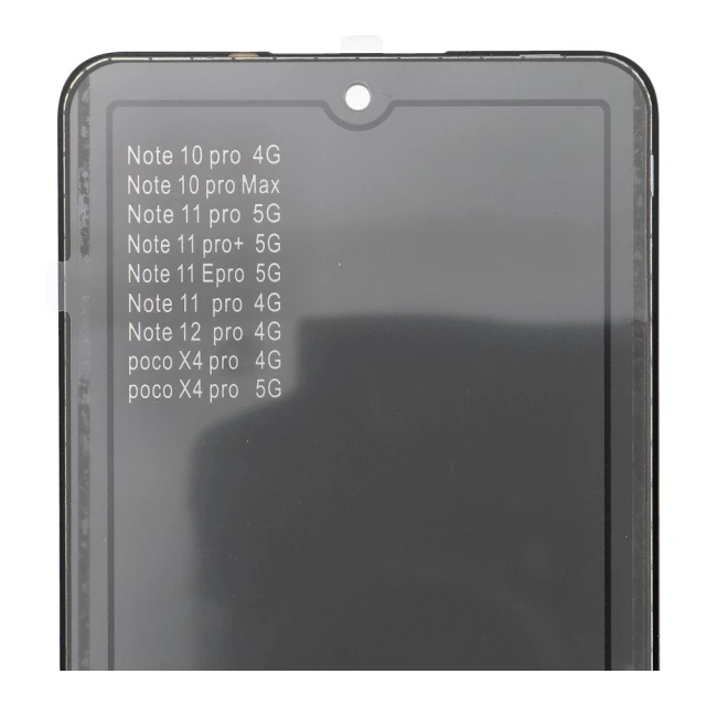 Дисплей FixCell для Xiaomi Redmi Note 12 Pro 4G | 11 Pro | 10 Pro 4G Black (5903396458699)