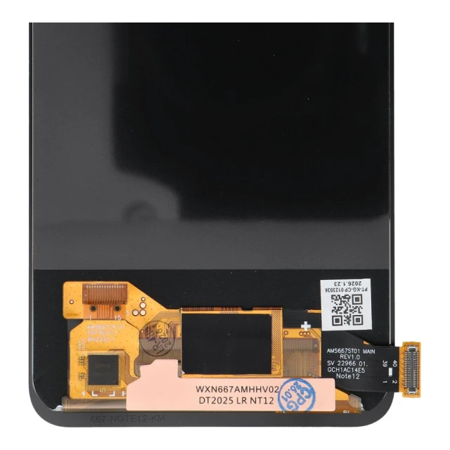Дисплей FixCell LCD для Xiaomi Redmi Note 12 4G | 5G Hard OLED без рамки Black (5903396458736)