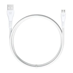 Кабель Blue Star USB-A to Micro USB 1m White (5903396460128)