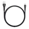Кабель Blue Star USB A to USB C 2A 12W 1m Black (5903396460159)