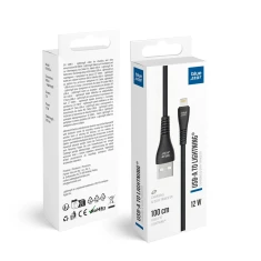 Кабель Blue Star PJ-DG5-A USB-A на Lightning 1m Black (5903396460197)