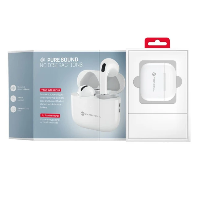 Навушники Forcell Core White (5903396460623)
