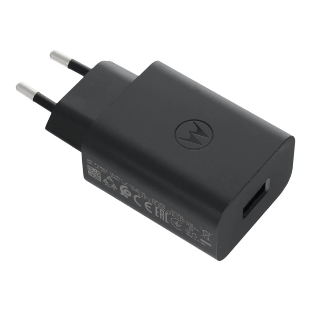 Зарядний пристрій Motorola MC332 USB A 33W Black (5903396461323)