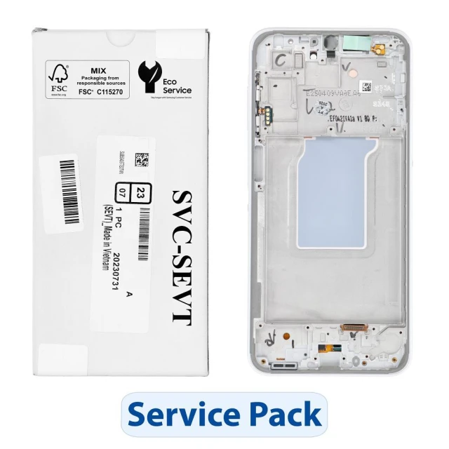 Дисплей LCD для Samsung Galaxy A26 5G White (5903396461705)