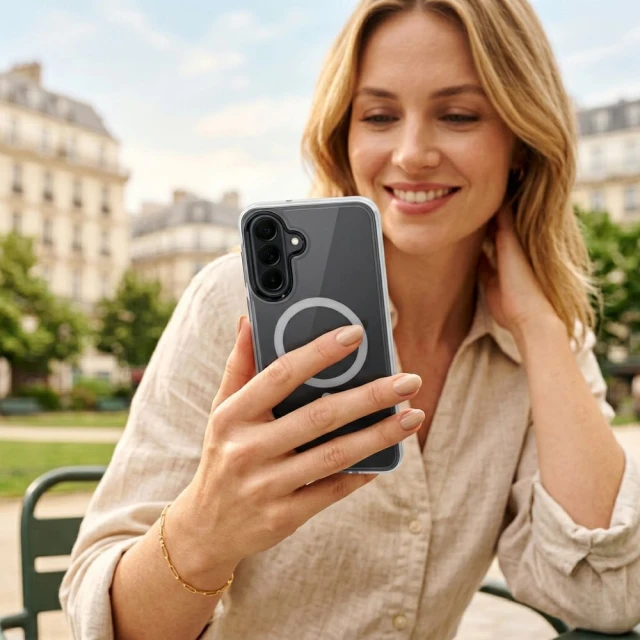 Чохол Roar Mag Bumper для Samsung Galaxy A37 White (5903396463273)